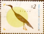 Stamps Argentina -  Intercambio daxc 2,75 usd 2 pesos 1995