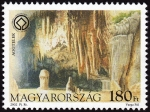 Stamps : Europe : Hungary :  HUNGRÍA - Grutas del karst de Aggtelek y del karst de Eslovaquia 