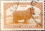 Stamps Argentina -  Intercambio 0,20 usd 30 cents. 1936