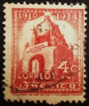 Stamps Mexico -  Monumento Revolución Mexicana