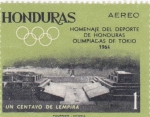 Sellos de America - Honduras -  Olimpiada de Tokío
