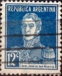 Sellos de America - Argentina -  Intercambio 0,25 usd 12 céntimos 1923