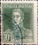 Stamps Argentina -  Intercambio 0,25 usd 10 céntimos 1923