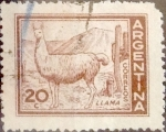 Sellos de America - Argentina -  Intercambio 0,20 usd 20 céntimos 1961