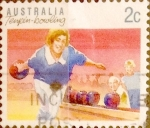 Stamps Australia -  Intercambio 0,20 usd 2 cents.1989