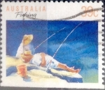 Stamps : Oceania : Australia :  Intercambio 0,30 usd 39 cents.1989