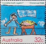 Stamps : Oceania : Australia :  Intercambio 0,25 usd 32 cents.1988