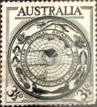 Sellos de Oceania - Australia -  Intercambio 0,20 usd 3,5 pence 1954