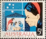 Sellos de Oceania - Australia -  Intercambio 0,20 usd 5 pence  1964
