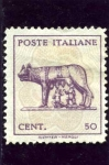 Stamps Italy -  La loba