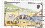 Sellos de Europa - Gibraltar -  Edificacion
