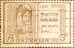 Sellos de Oceania - Australia -  Intercambio 0,20 usd 5 pence 1961