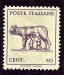 Stamps Italy -  La loba