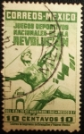 Stamps Mexico -  Lanzador de Jabalina