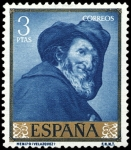 Stamps : Europe : Spain :  ESPAÑA SEGUNDO CENTENARIO USD Nº 1247 (0) 3P AZUL VELAZQUEZ