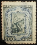 Stamps Mexico -  Construcción Colonial
