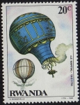 Stamps : Africa : Rwanda :  "LE MARTIAL" 19-9-1783