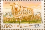 Stamps Australia -  Intercambio 0,75 usd 39 cents. 1989