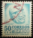 Stamps Mexico -  Cabeza Tallada, Tres Zapotes, Edo. Veracruz