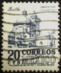 Stamps Mexico -  Catedral de la Ciudad de Puebla, Puebla