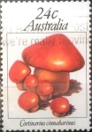 Stamps Australia -  Intercambio dm1g2 0,40 usd 24 cents. 1981