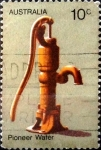 Stamps : Oceania : Australia :  Intercambio 0,20 usd 10 cents. 1972