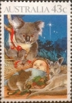 Stamps : Oceania : Australia :  Intercambio 0,40 usd 43 cents. 1990