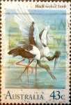 Stamps Australia -  Intercambio nfxb 0,40 usd 43 cents. 1991