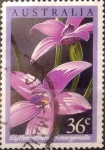 Stamps Australia -  Intercambio 0,20 usd 36 cents.1986