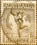 Sellos de Oceania - Australia -  Intercambio 0,50 usd 1Sh.6p. 1949