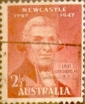 Stamps Australia -  Intercambio 0,20 usd 2,5 pence 1947