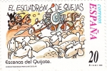 Sellos de Europa - Espa�a -  Escenas del Quijote (17)