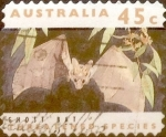 Stamps Australia -  Intercambio 0,75 usd 45 cents. 1992