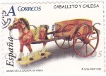 Stamps Spain -  Juguetes- Caballo y calesa (17)