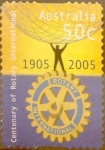 Stamps Australia -  Intercambio 0,80 usd 50 cents. 2005