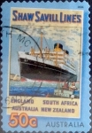 Stamps Australia -  Intercambio aexa 0,70 usd 50 cents.2004