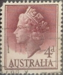 Sellos de Oceania - Australia -  Intercambio 0,20 usd 4 pence 1957