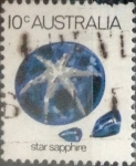 Stamps Australia -  Intercambio 0,20 usd 10 cents. 1974
