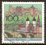 Stamps Germany -  800 Años de Heidelberg.