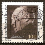 Sellos de Europa - Alemania -  25a.Aniv de la muerte de Konrad Adenauer 1876-1967 (canciller, 1949-1963).