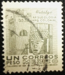 Stamps Mexico -  Convento de Actopán y Cabeza de Atlante, Edo. Hidalgo