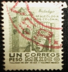 Stamps Mexico -  Convento de Actopán y Cabeza de Atlante, Edo. Hidalgo