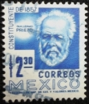 Stamps Mexico -  Guillermo Prieto