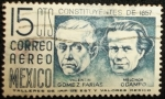 Stamps Mexico -  Valentín Gómez Farías y Melchor Ocampo