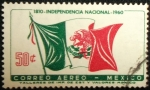 Stamps Mexico -  Bandera de México