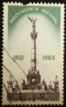 Stamps Mexico -  Monumento Independencia Ciudad de México
