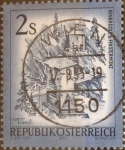 Stamps Austria -  Intercambio 0,20 usd 2 s. 1974