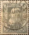 Stamps Belgium -  Intercambio 4,00 usd 50 cents. 1905