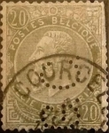 Stamps Belgium -  Intercambio 0,60 usd 20 cents. 1893