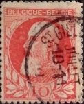 Stamps Belgium -  Intercambio 0,60 usd 10 cents. 1905